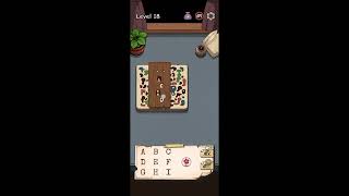 Flower Forest - Word Puzzle Level 18 Walkthrough Solution 