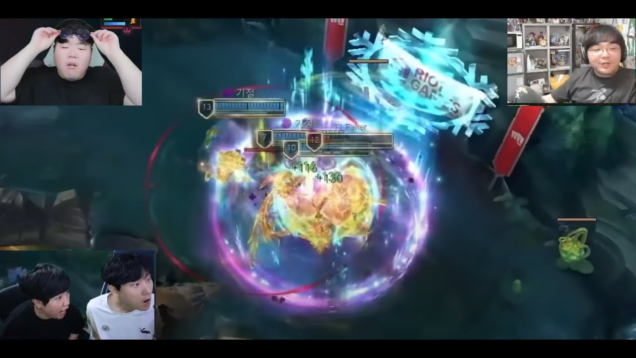 케리아의 미친 바드 방송인들 반응[24 lck 서머 FOX vs T1]