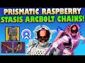 Stasis Arcbolt Chains! Lucky Raspberry Stasis Prismatic Infinite Grenade Build - The Final Shape