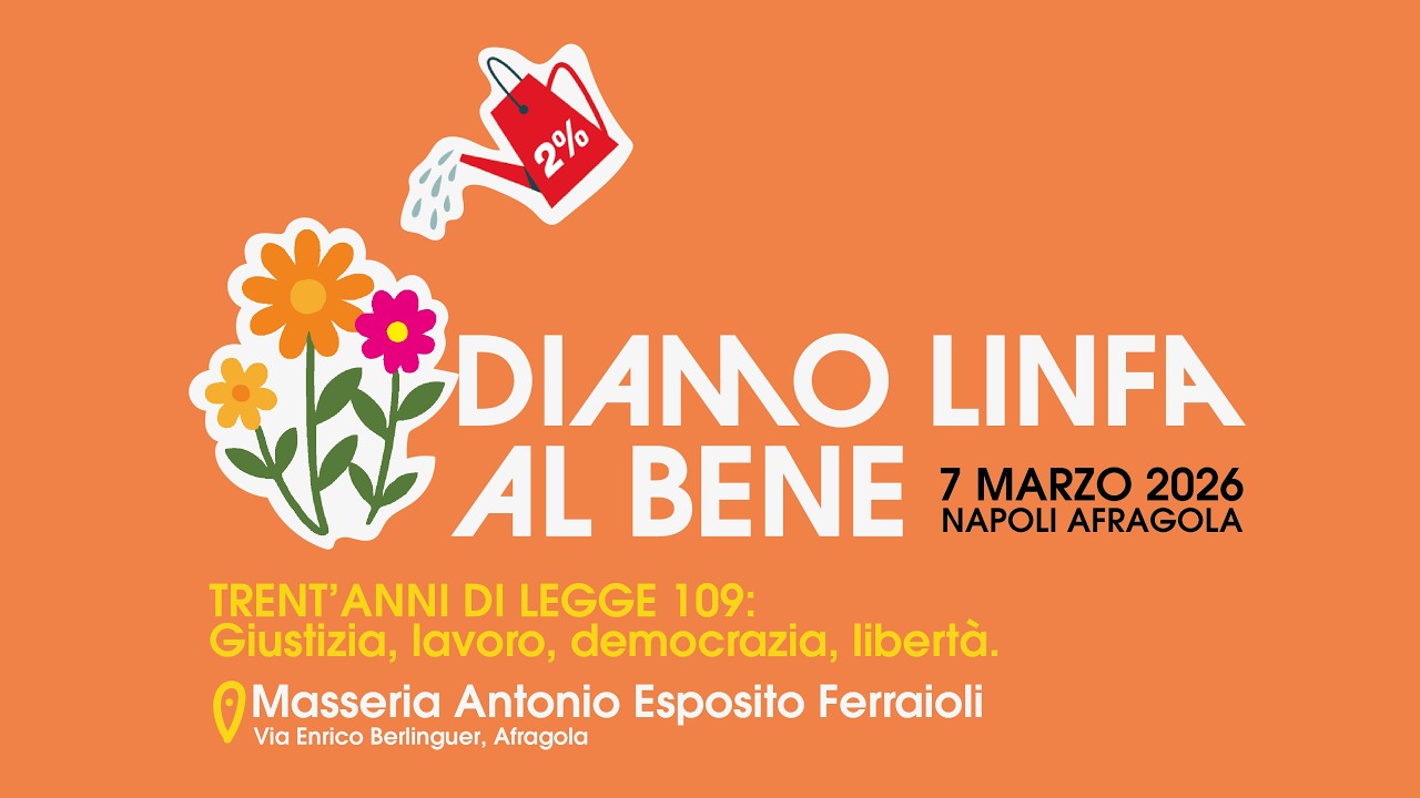 Referendum e beni confiscati | In diretta da Afragola (Napoli) l'evento con Landini e Don Ciotti