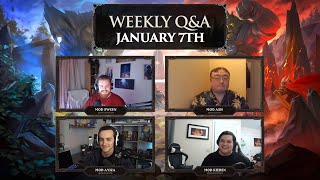 Hi 2021! Soul Wars & RuneScape turns 20! Mods Ash, Ayiza, Kieren & Sween - OSRS Q&A January 7th