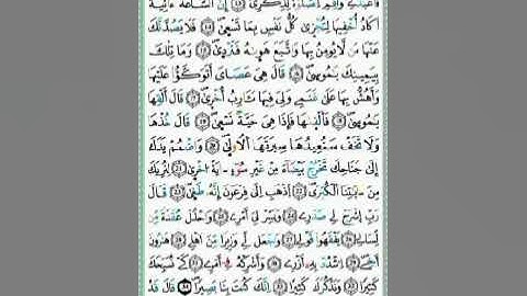 صفحة/٢١٣/ رواية ورش عن نافع/ سورة طه/ ابو النور الهادي