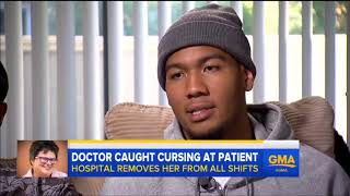 ER Doctor Caught On Video Laughing  Cursing At Basketball Player Having Anxiety Attack