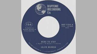 Jalen Ngonda - Here To Stay