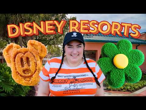 Trying the Viral Mickey Churro Waffle & the Best and Worst NEW Food at Disney World Resorts 🥐