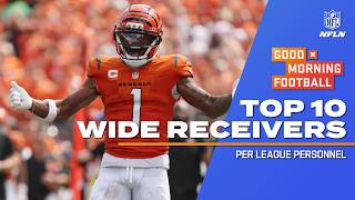 League Personnel's Top 10 WRs | GMFB screenshot 2
