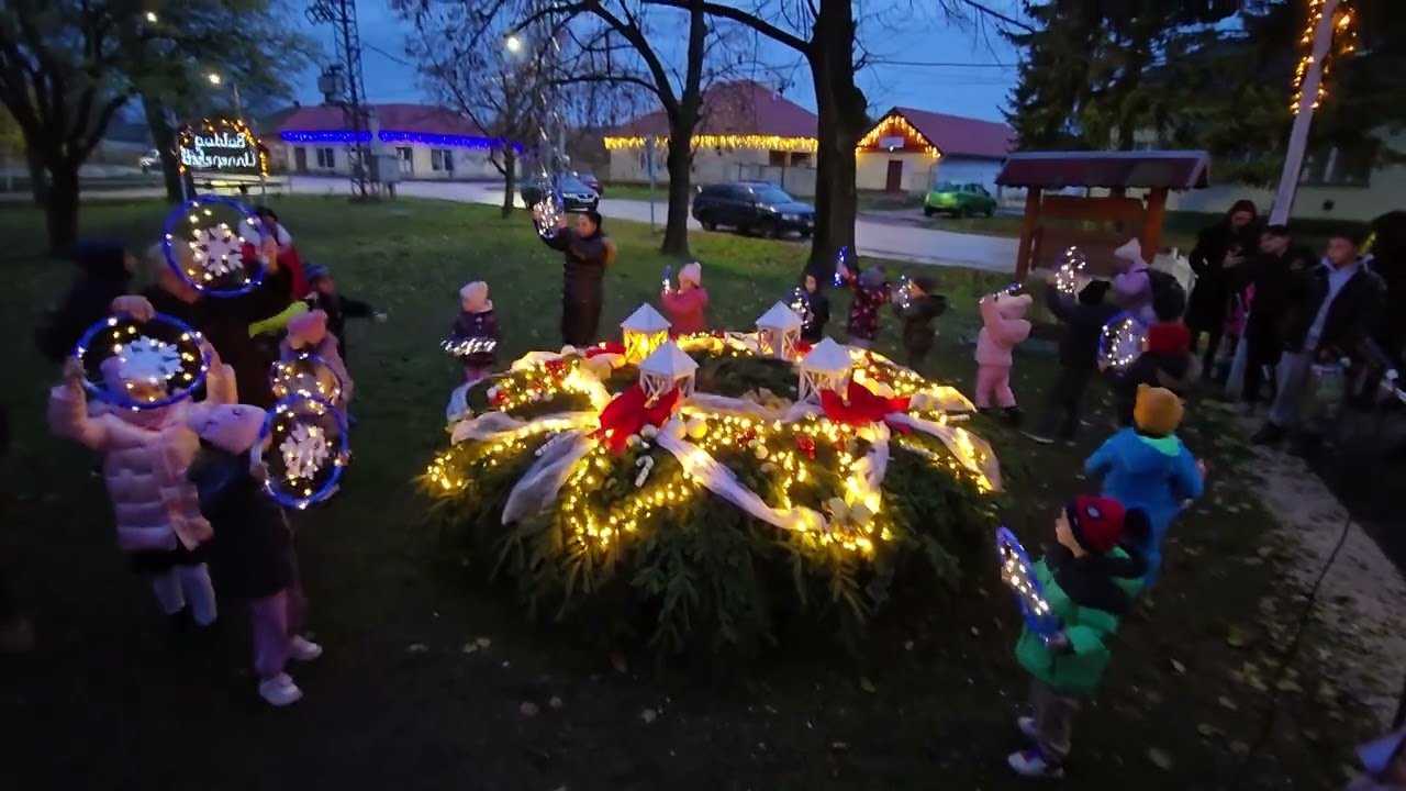 Második adventi gyertyagyújtás