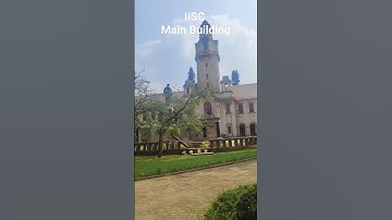Iisc Main Building ¦¦ walking 🚶 in front of iisc bangalore ¦¦ iisc diaries #nature #travel