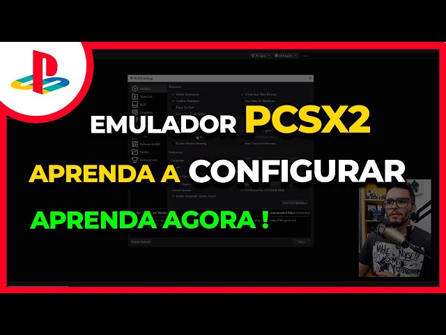 PCSX2: COMO CONFIGURAR E JOGAR JOGOS DE PS2 NO PC, EMULADOR DE PS2 PARA PC