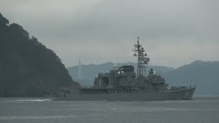 M201107D 海上自衛隊舞鶴基地 護衛艦『まつゆき』 出港