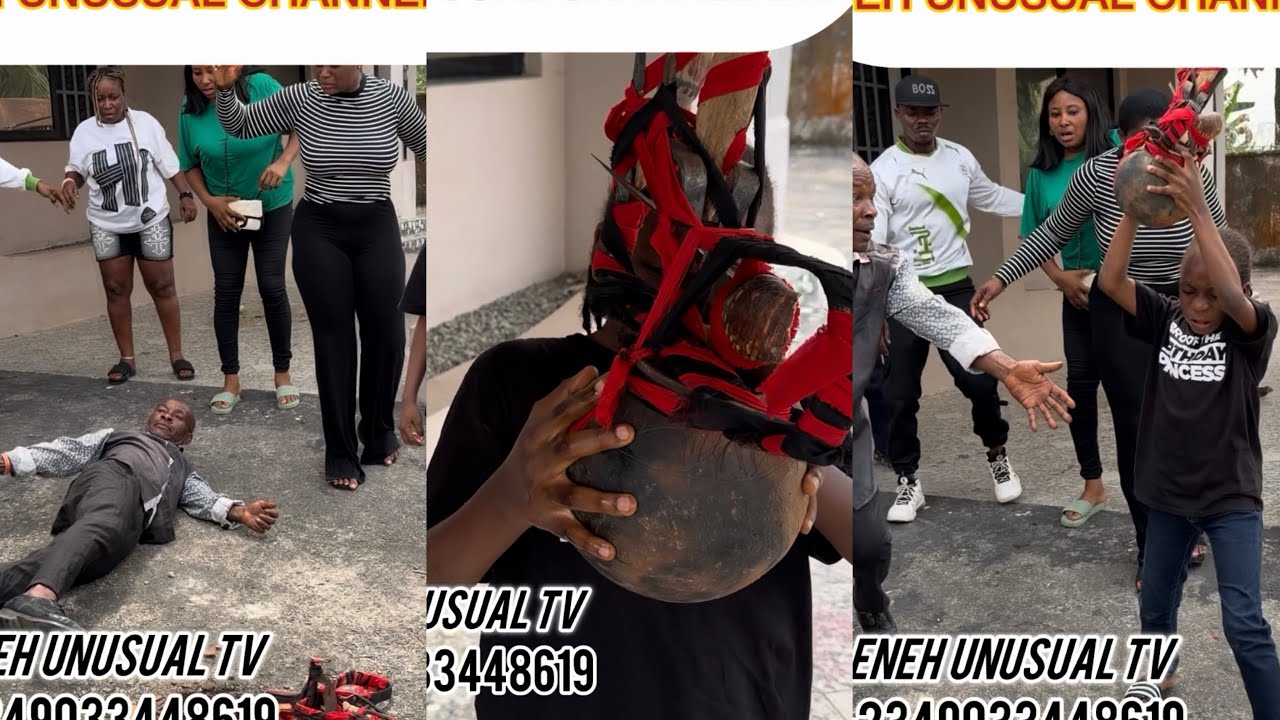 EVIL UNCLE EXPOSED AS PROPHET GOODLUCK DESTROYED A CHARM THAT HE USED HIS SON SANITY TO DO.