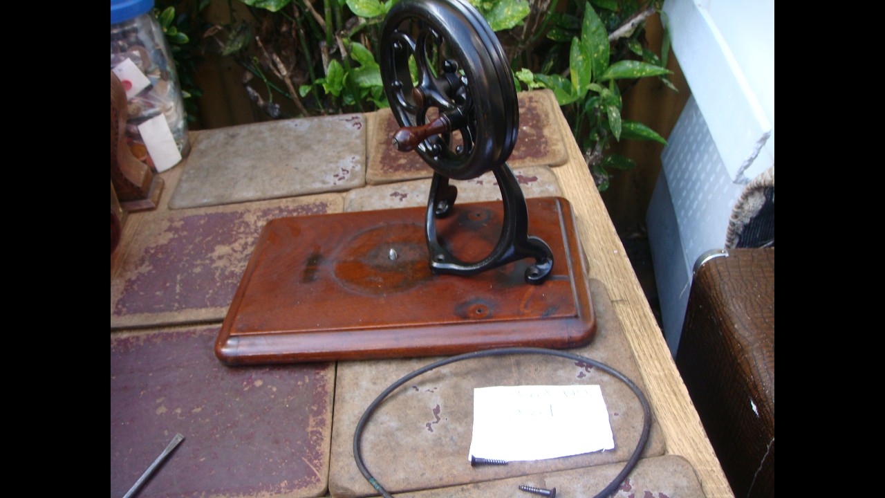 Old Vintage Antique Sewing Machine Wilcox Willcox & Gibbs Hand