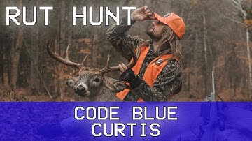 Rut Daniels Whitetail Deer Hunt - Code Blue Curtis
