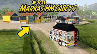 besar banget !! update markas HMCABE V3 ? BUSSID