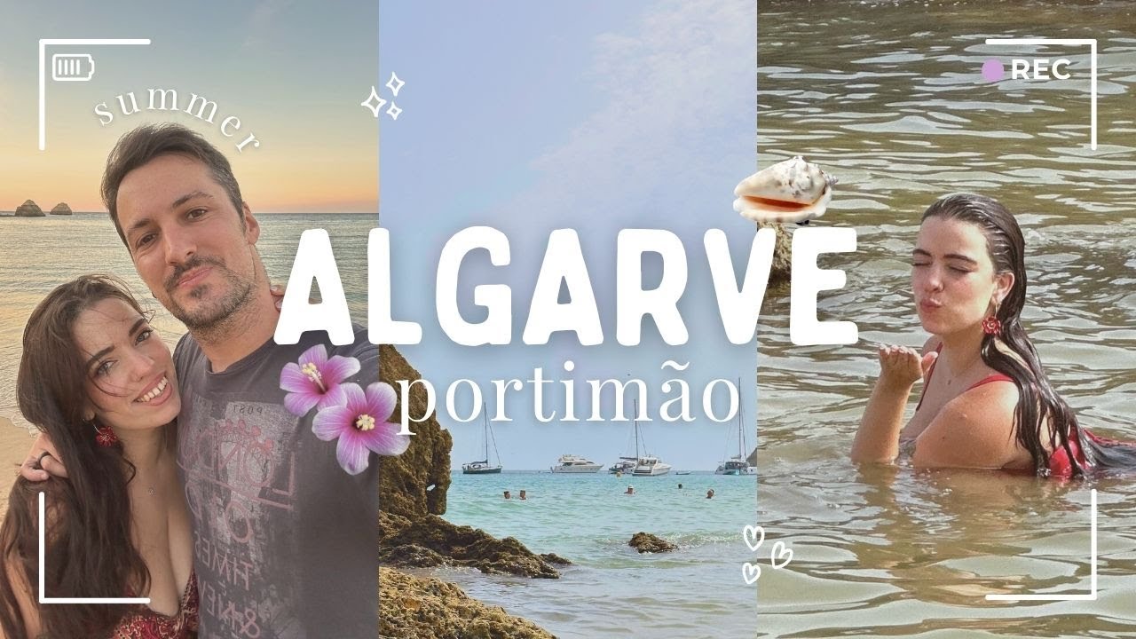 Algarve travel diaries | Portimão beach day, local food & sunset stroll 🇵🇹