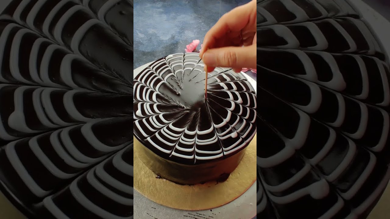 Chocolate Cake Decoration Coming Soon Shorts Cakedecoration