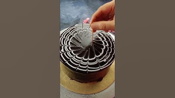 Chocolate Cake Decoration - Coming soon #shorts #cakedecoration
