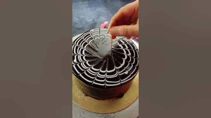 Chocolate Cake Decoration - Coming soon #shorts #cakedecoration