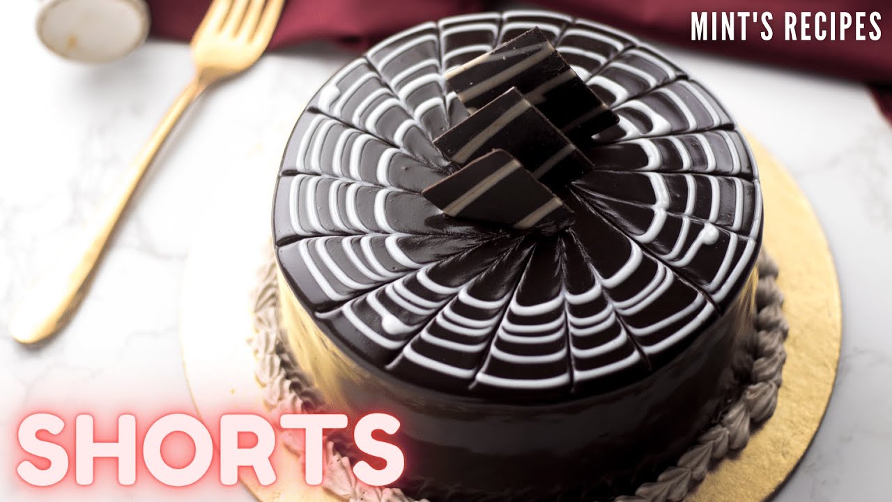 Chocolate Cake Decoration - Coming soon #shorts #cakedecoration | MintsRecipes