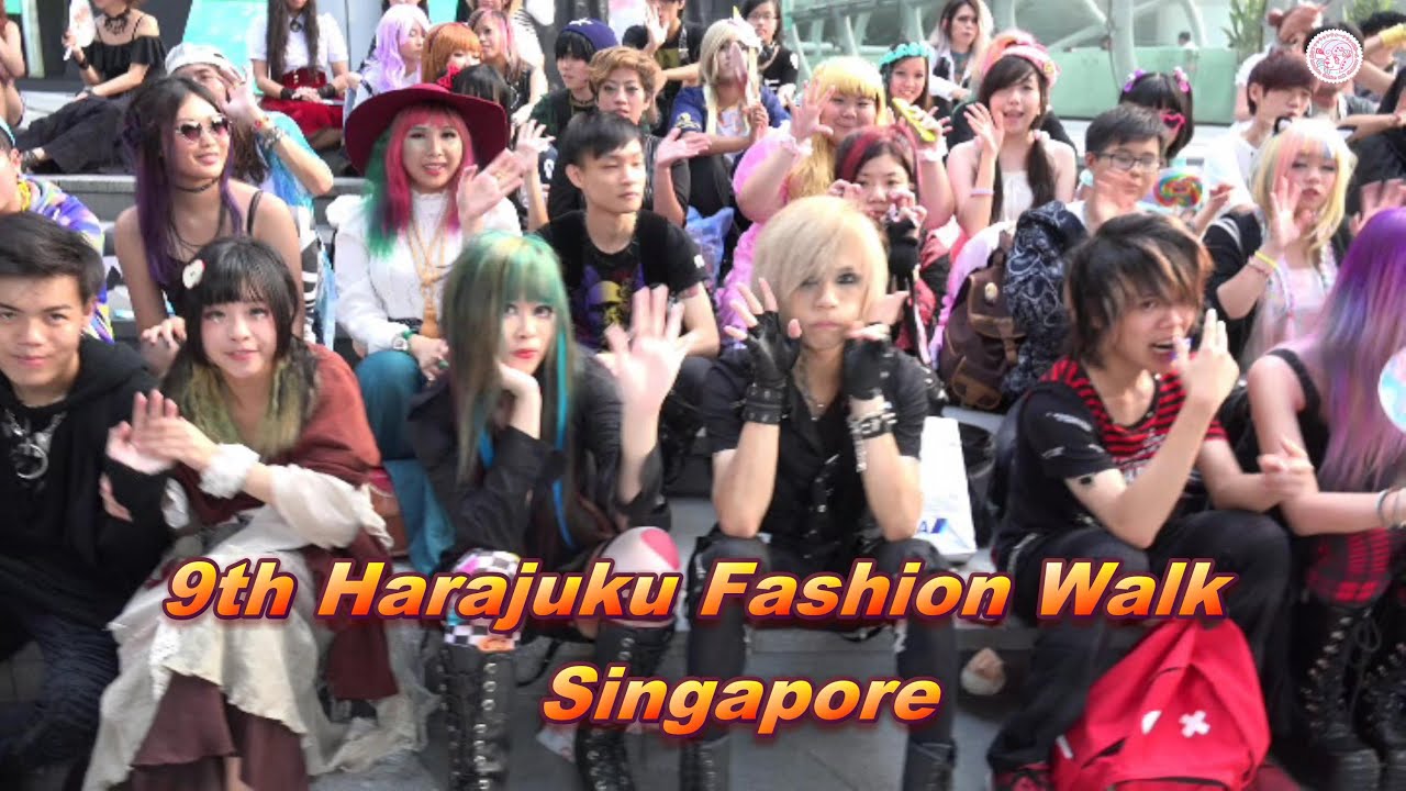 9th Harajuku Fashion Walk Singapore Youtube