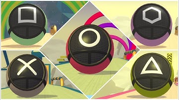 Squid 🦑 balls super funny time challenge- action balls gameplay - levels 350 to 359 + extra lvls