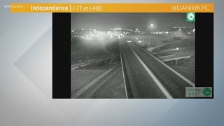 Shots fired amid traffic stop on I-77 in Independence, police and suspects hospitalized