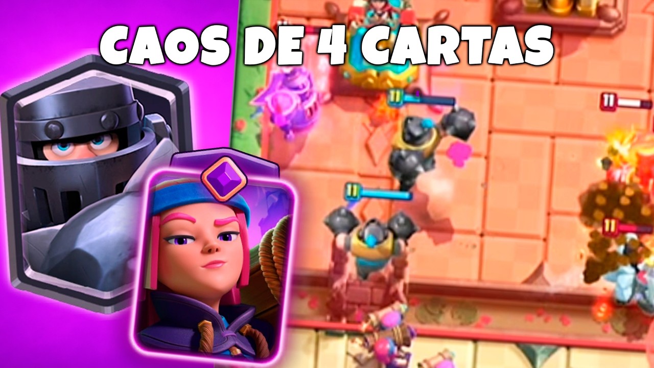 SEMBRANDO EL CAOS CON 4 CARTAS!!