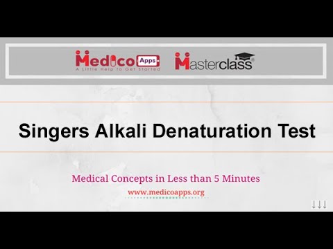 NEETPG -Topic -Singers alkali denaturation test -Obs & Gynae