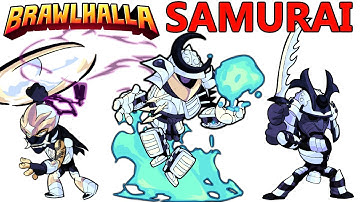 SAMURAI TEAM • We FIGHT with HONOR!! • Brawlhalla 1v1 Gameplay