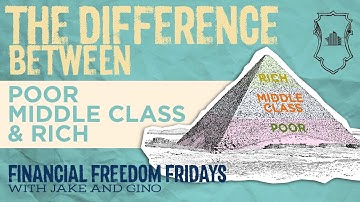 The Difference Between The Poor, Middle Class And The Rich - Ep#8 [Financial Freedom Fridays]