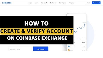 HOW TO CREATE AND VERIFY ACCOUNT ON COINBASE