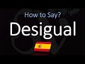 How to Pronounce Desigual? (CORRECTLY) Fashion & Clothing Brand Pronunciation