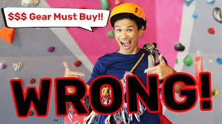 Need to do buy a lot of expensive equipment to Rock-Climb? WRONG! Here’s Why! | Boulder Movement by Boulder Movement Singapore 2,888 views 3 years ago 5 minutes, 34 seconds