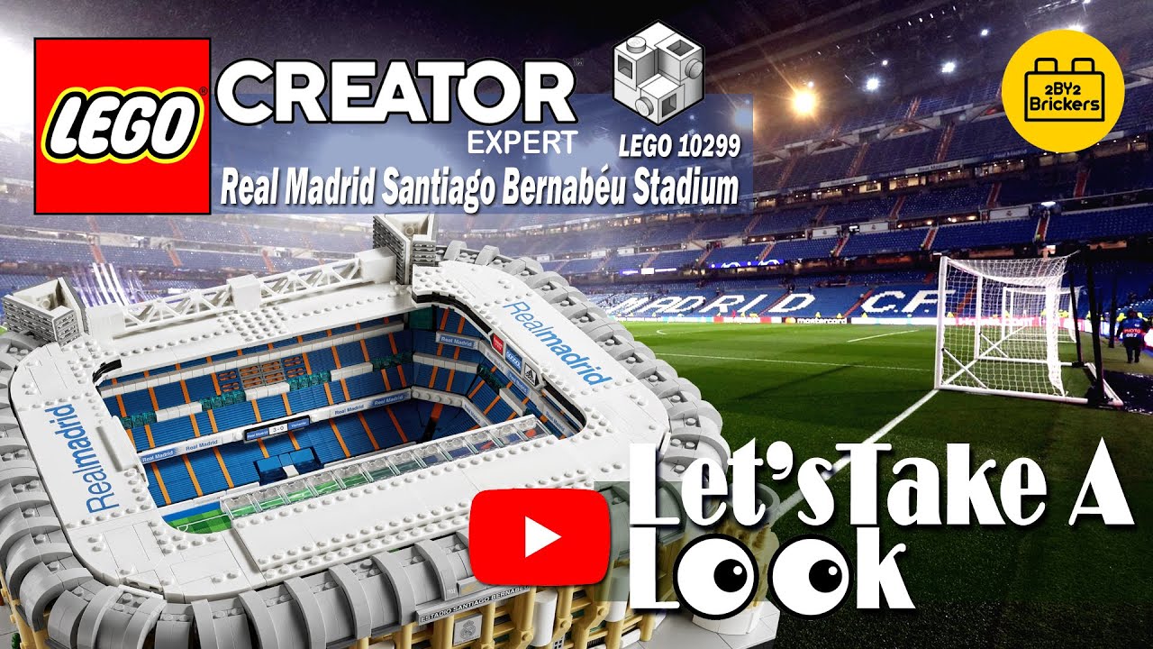 LEGO Creator Expert Real Madrid Santiago Bernabéu Stadium 10299 Let's take  a look Review 