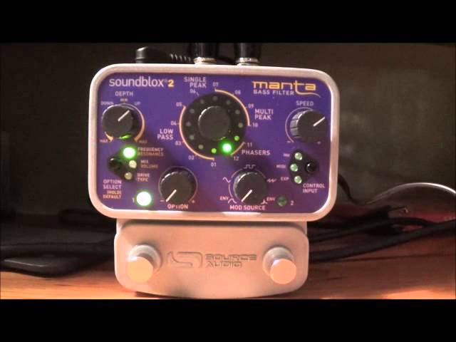 Source Audio Manta Bass Demo - YouTube