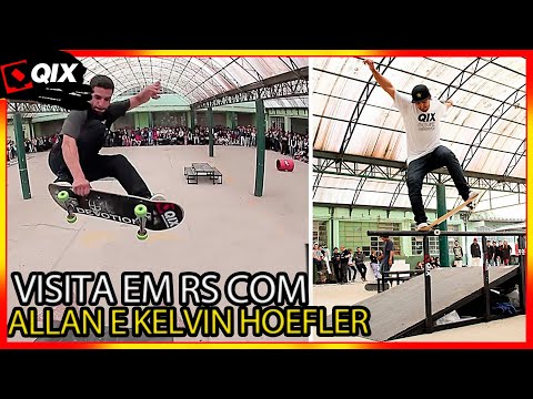QIX Team - Allan e Kelvin Hoefler visitam RS 🛹