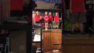 Emma's 1st Grade Spring Concert Performance