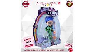 Barbie HGP65 Extra Mini Doll Ice Blue Hair Mattel