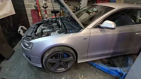 Audi A5 3.0 V6 Quattro DPF Delete Downpipe Remove & Installation - Darkside Developments
