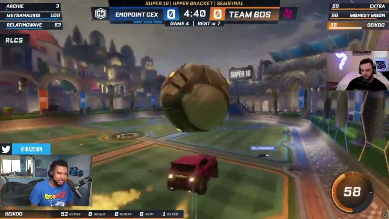 DAZERIN AND ROLL DIZZ REACT TO SOLARY COACH ROASTING AN NPC IN CHAT