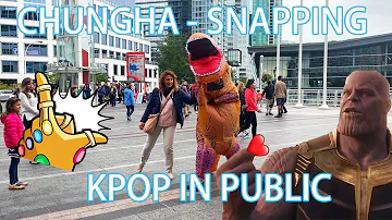 【T-REX KPOP IN PUBLIC CHALLENGE】 - SNAPPING - CHUNGHA