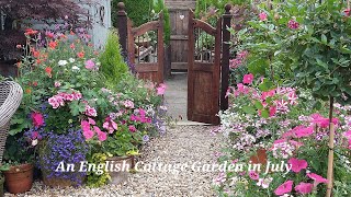 July Garden Tour of our English Cottage Garden