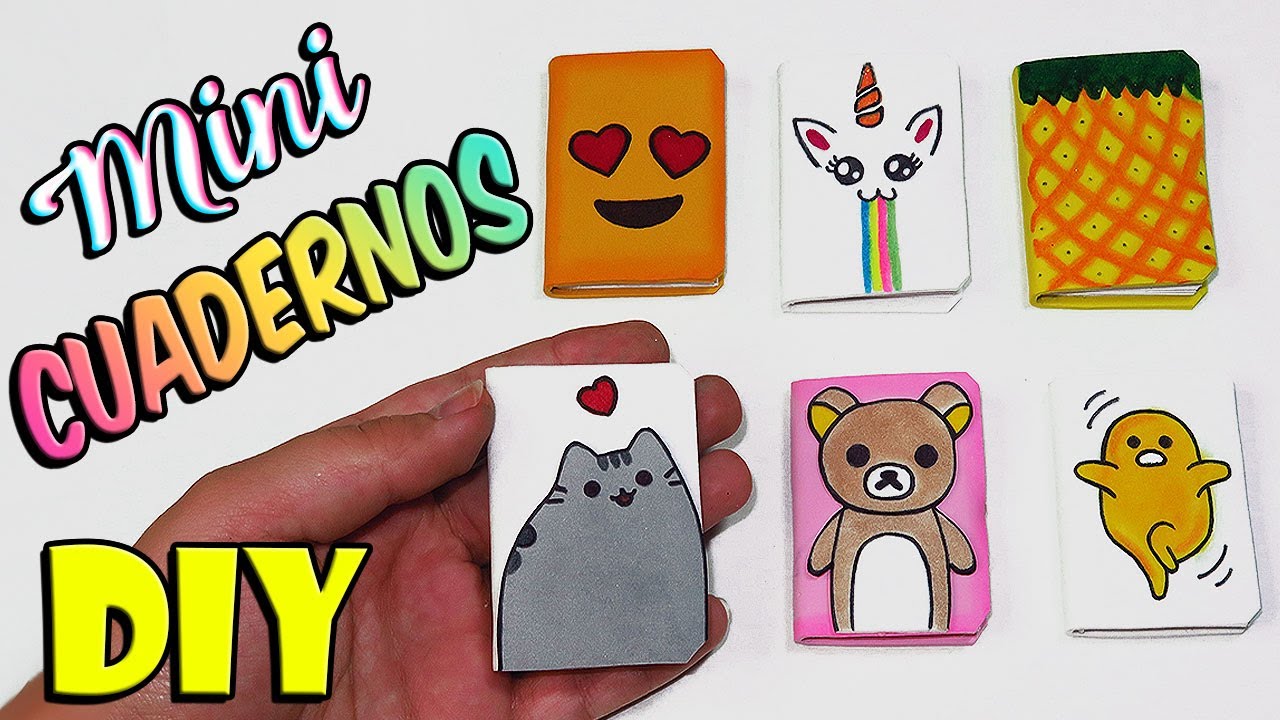 📖 DIY: 6 Mini Cuadernos/Libretas - Manualidades Fáciles📖 - thptnganamst.edu.vn