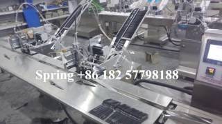 high speed single fork automatic packaging machine flowpack