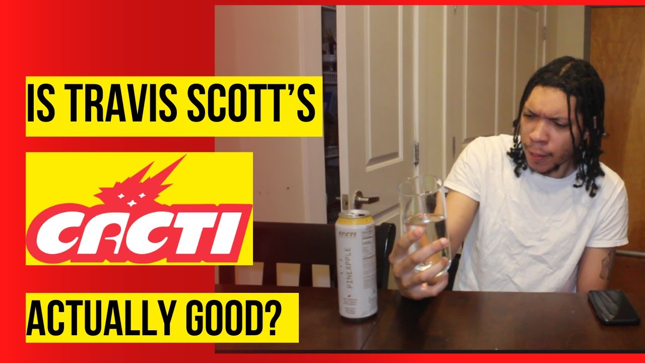 Travis Scott's Cacti Seltzer Review