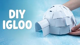 How to make a paper igloo ❄🌨🎅   #diycraftsideas  Net Worth