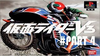 Kamen Rider V3 (Japan) [PS1] #PART 4