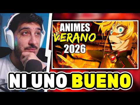 REACCIÓN a ESTRENOS ANIME VERANO 2026