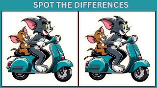Famous SPOT THE DIFFERENCES, "Unbelievable! " Brain Teasers Ahead! Test Your IQ, Preceptive Genius Profile