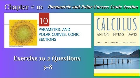 Ex # 10.2 Questions 3-8 Polar Coordinates | Howard Anton 10th ED